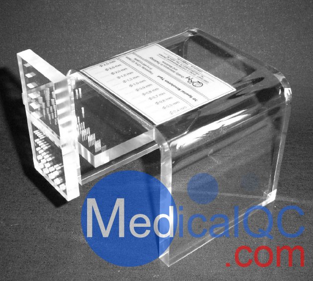 QRM-3DSR 3D空間分辨率模體，QRM-3DSR空間分辨率模體