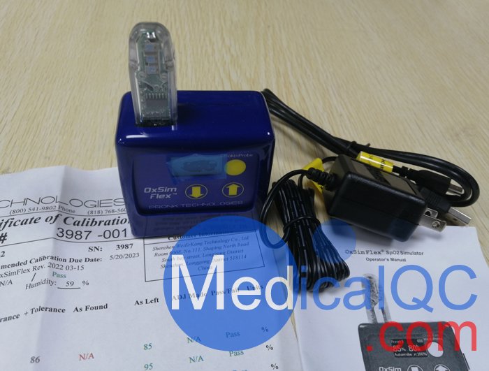 OX-2 OxSimFlex血氧模擬器，OxSimFlex脈搏血氧模擬器