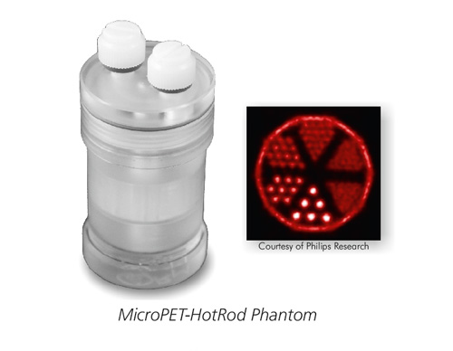 QRM Micro-PET熱棒模體，QRM-MicroPET-HotRod模體