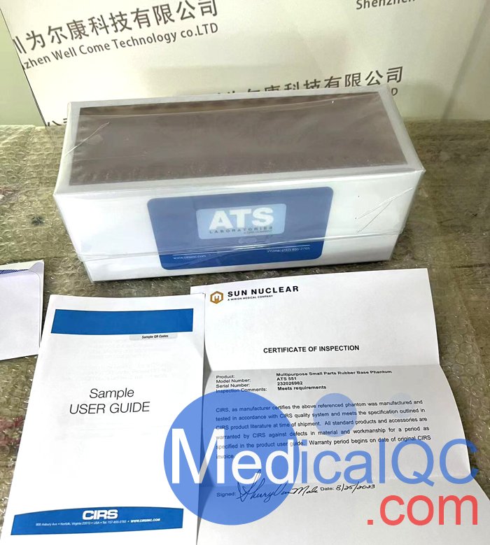 ATS 551微小解剖特征模體，ATS 551超聲模體,ATS551小零件模體實拍圖