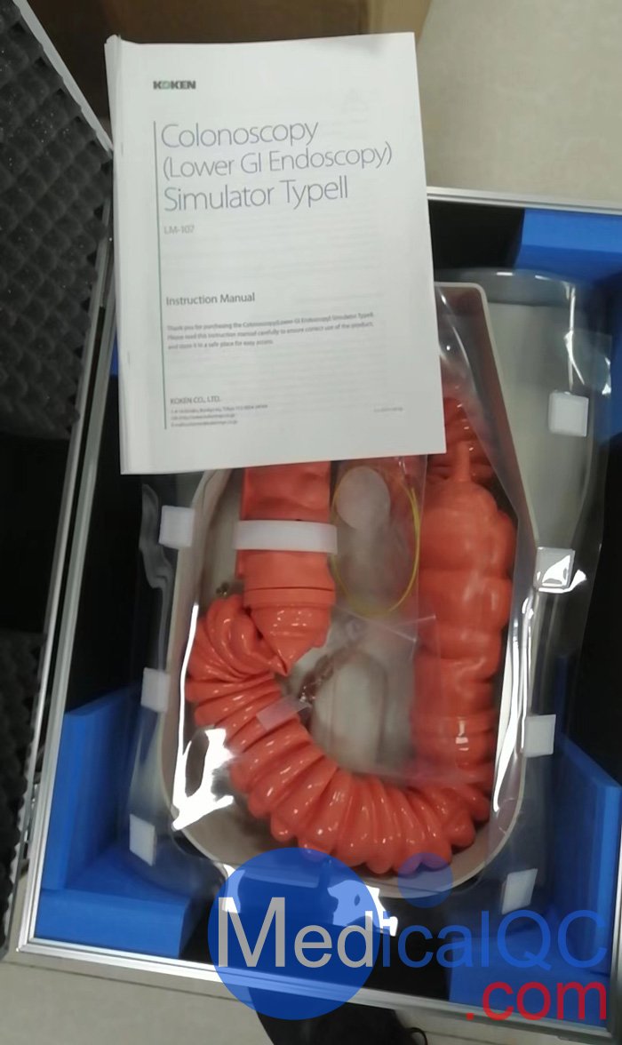 LM-107結(jié)腸鏡模擬器, LM-107內(nèi)窺鏡下消化道模體實物拍攝圖