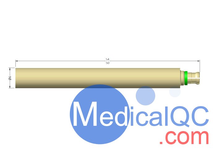 NH4000針式水聽器,英國PA 4mm PVDF針式水聽器產(chǎn)品尺寸圖