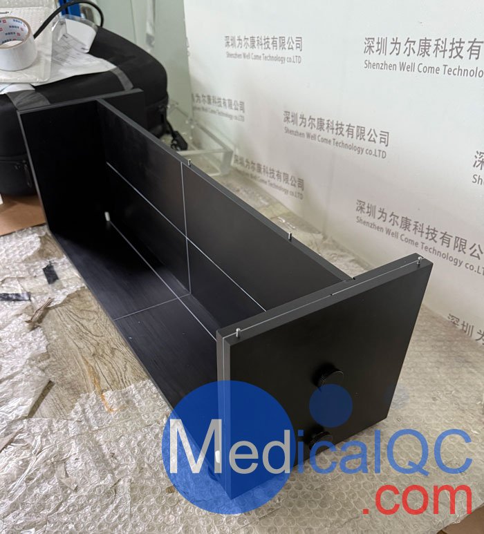 WEK-CTSIM校驗?zāi)ｓw,WEK-CTSIM激光校準(zhǔn)模體,激光燈QA模體實物圖